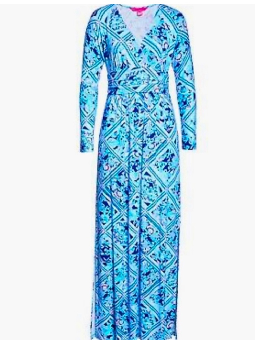 EUC Lily Pulitzer Nichola Long Sleeve Maxi Dress - M